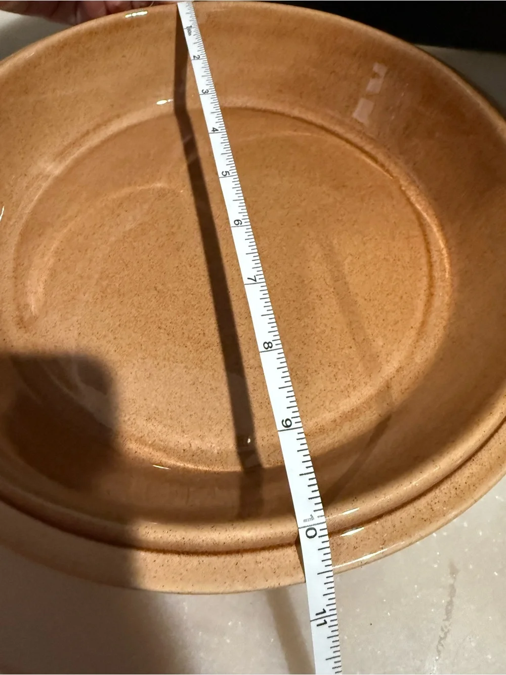 Sanor Ceramica Vintage Orange Pumpkin Pie Dish With Lid Made in Portugal~10”